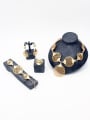 thumb Gold Plated Zinc Alloy  4 Pieces Set 0