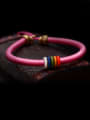 thumb Handmade Multi-Color Bracelet with Chinlon 0