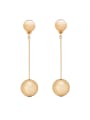 thumb Model No X1000003794 The new Gold Plated Zinc Alloy  Drop drop Earring with Gold 0
