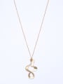 thumb New design Gold Plated Zinc Alloy Personalized Necklace in Gold color 0