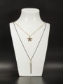 thumb Personalized Gold Plated Copper Star Necklace 0