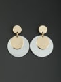 thumb Gold Plated Round Multicolor Drop drop Earring 0