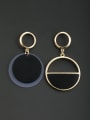thumb New design Gold Plated Round Acrylic Drop drop Earring in Multicolor color 0