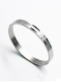 thumb Stainless steel  White Bangle  63MMX55MM 0