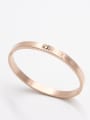 thumb Stainless steel   Rose Bangle    59mmx50mm 0