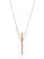 thumb A Gold Plated Zinc Alloy Stylish  Necklac Of Geometric 0