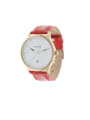 thumb Model No A000452W-003 Fashion Red Alloy Japanese Quartz Round Genuine Leather Women's Watch 40-43.5mm 0