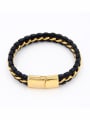 thumb The new  Stainless steel   Bracelet with Gold 0