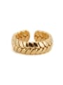 thumb Personalized Gold Plated Titanium Gold Personalized Band band ring 0