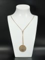 thumb Model No H605098-001 Fashion Gold Plated Round Necklace 0