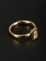 thumb Fashion Stainless steel Square Ring 6-8# 1