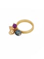 thumb Fashion Gold Plated Copper Band Ring 1