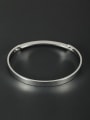 thumb Personalized Platinum Plated  Bangle 0