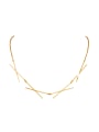 thumb Gold Plated Copper Gold Beautiful Necklac 0