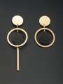 thumb Stainless steel Round Drop drop Earring 0