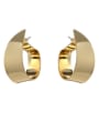thumb Mother's Initial Gold Drop drop Earring with Statement 0