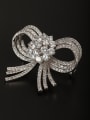 thumb Custom White Lapel Pins & Brooche with Platinum Plated Copper 0