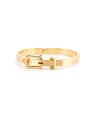 thumb Model No DW0004 Personalized Gold Plated Titanium Gold Personalized Bangle 0