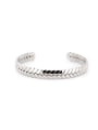 thumb Model No 1000003527 Custom Silver Personalized Bangle with Silver-Plated Titanium 0