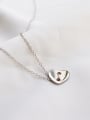 thumb A 925 silver Stylish  Necklace Of Heart 0
