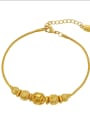 thumb Copper 24K Gold Plated beads women's Bracelet 0