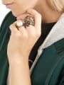 thumb Retro Style Personality Retro Gold Plated Ring 1