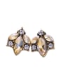 thumb Shining Rhinestones Alloy stud Earring 0