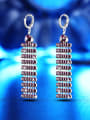 thumb Long Tassel Simple Style Fashion Drop Earrings 3