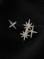 thumb Alloy With Imitation Gold Plated Fashion Star Stud Earrings 1