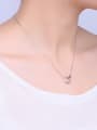 thumb S925 Silver Square Necklace 1