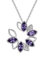 thumb Fashion Marquise austrian Crystals Pendant Alloy Necklace 2