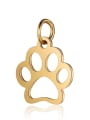 thumb Stainless Steel With Gold Plated Fashion Dog Charms 0