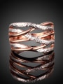 thumb Fashion Multi-band Rose Gold Plated Ring 2