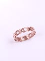 thumb Hollow EXO Rose Gold Plated Ring 0