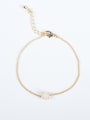 thumb Exquisite Natural Stone 16K Gold Plated Bracelet 1