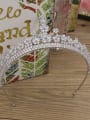 thumb Sweetly Crown-shape Micro Pave Zircons Birthday Wedding Hair Accessories 3
