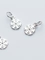 thumb 925 Sterling Silver With Silver Plated Trendy snowflake Charms 0