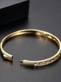 thumb Copper inlaid AAA zircon classic pattern bracelet 3