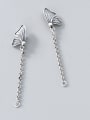 thumb Thai Silver With Silver Plated Vintage Bowknot Earrings 0