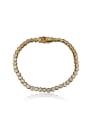 thumb Delicate 18K Gold Plated Zircon Women Bracelet 0