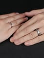 thumb Stainless Steel With Rose Gold Plated Fashion Geometric Rings 1