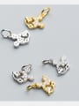 thumb 925 Sterling Silver With 18k Gold Plated Cute Mickey Charms 2