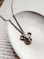 thumb Sterling Silver Vintage Mickey skull Necklace 1