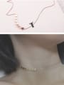 thumb Retro Exaggerated Paillette Clavicle Necklace 1