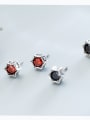 thumb Retro style flashing special shaped zircons exquisite small ear studs 2