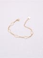 thumb Titanium With Gold Plated Simplistic Hollow Gourd Necklaces 3