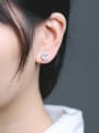 thumb Creative Micro Pave Zircon Stud Earrings 1