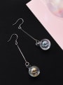 thumb Special-shaped glass hollow and special Earrings 2