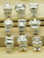 thumb 999 Fine Silver With Silver Plated Ethnic Animal Charms 0