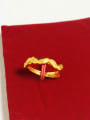 thumb Women Gold Plated Crown Shaped Ring 4